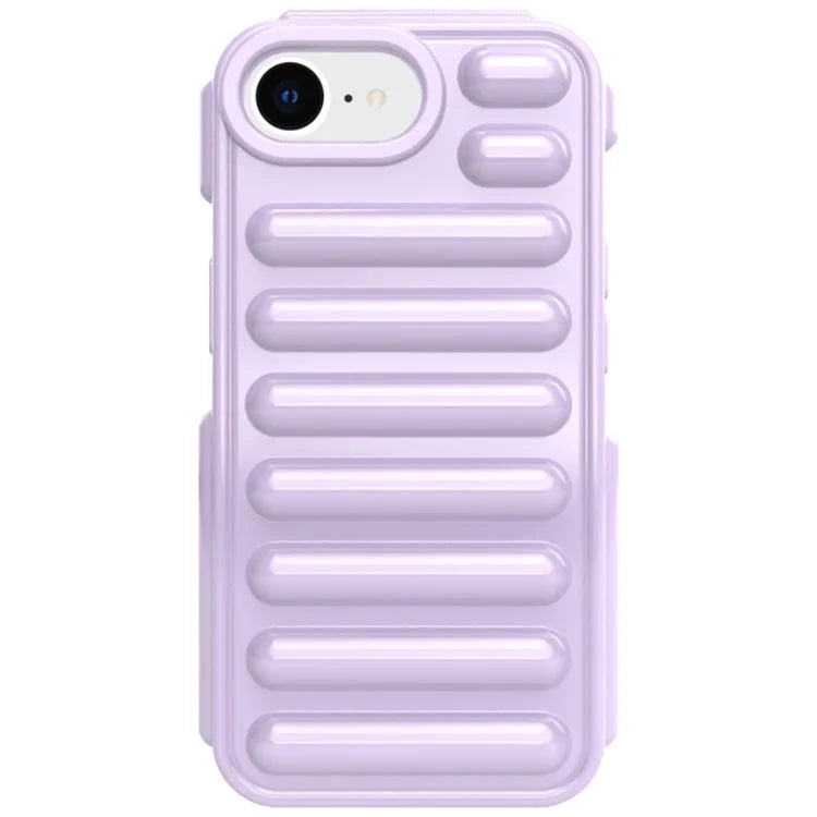 Capsule Series for iPhone SE (2024) Case Soft TPU Ribbed Anti-Drop Phone Cover