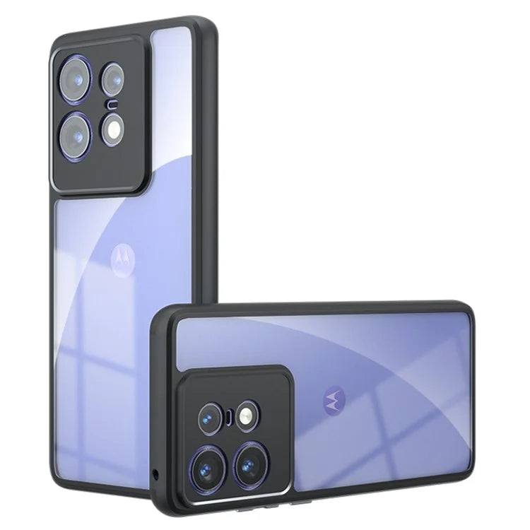 For Motorola Edge 50 Pro 5G Case PC+TPU Dual Layer Shockproof Phone Cover
