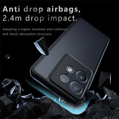 For Motorola Edge 50 Pro 5G Case PC+TPU Dual Layer Shockproof Phone Cover