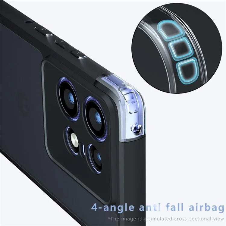 For Motorola Edge 50 Pro 5G Case PC+TPU Dual Layer Shockproof Phone Cover