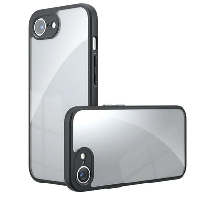 For iPhone SE (2024) Case PC+TPU Anti-Scratch Clear Back Phone Cover