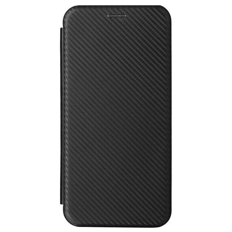 For Oppo Reno11 F 5G Phone Case Magnetic Carbon Fiber Texture Leather Flip Cover Full Protection