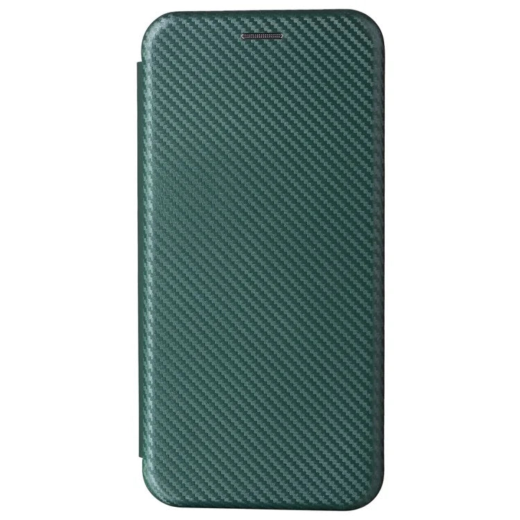 For Oppo Reno11 F 5G Phone Case Magnetic Carbon Fiber Texture Leather Flip Cover Full Protection