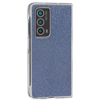 For Honor Magic Vs2 5G Case Rhinestone Texture Leather+PC Anti-Fingerprint Phone Cover