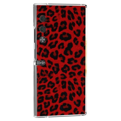For Honor V Purse Case Leopard Pattern Leather+PC Matte Edge Protective Phone Cover