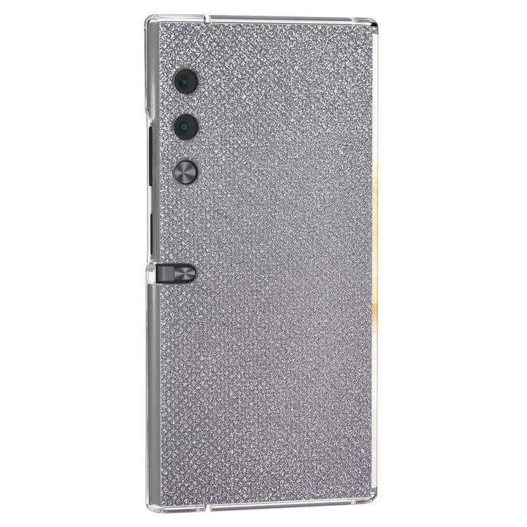 For Honor V Purse Case Rhinestone Texture Leather+PC Shockproof Phone Cover