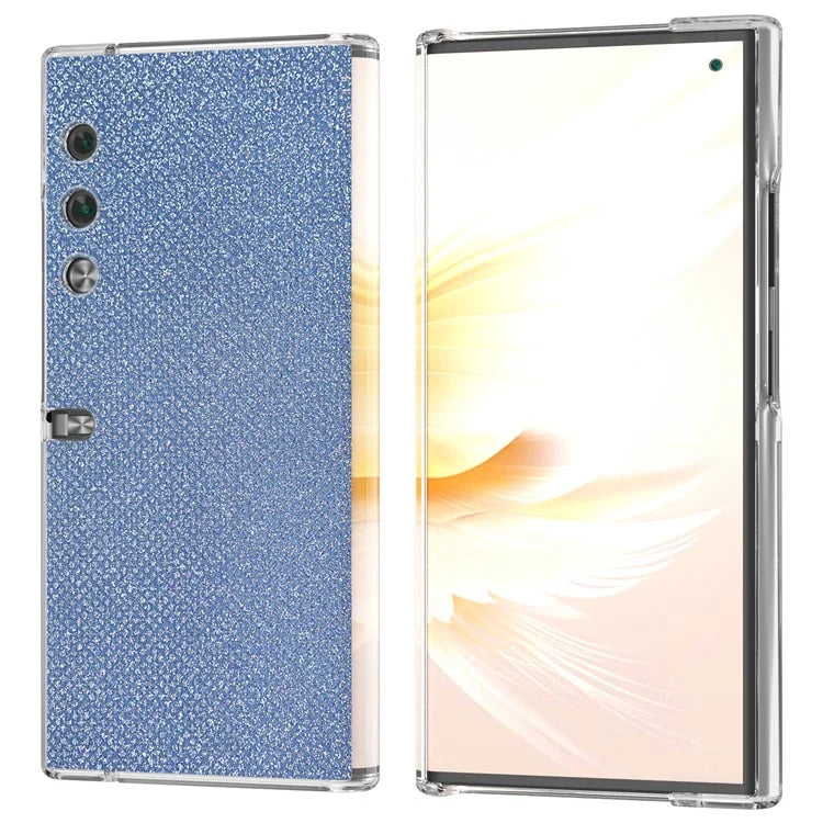 For Honor V Purse Case Rhinestone Texture Leather+PC Shockproof Phone Cover