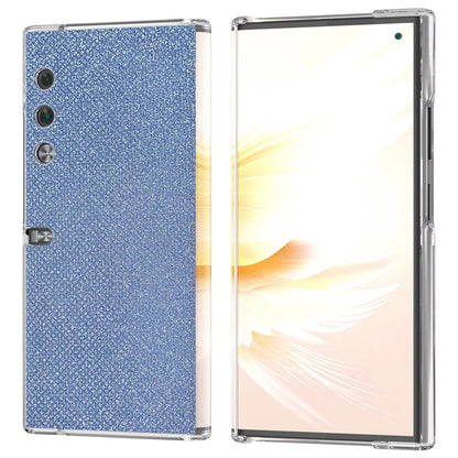 For Honor V Purse Case Rhinestone Texture Leather+PC Shockproof Phone Cover