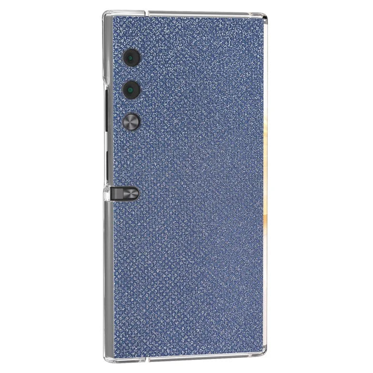 For Honor V Purse Case Rhinestone Texture Leather+PC Shockproof Phone Cover