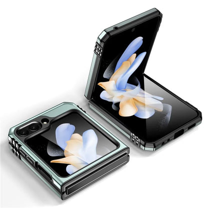 Armor Series For Samsung Galaxy Z Flip6 5G Case Ring Kickstand PC+TPU Phone Cover