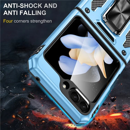 Armor Series For Samsung Galaxy Z Flip6 5G Case Ring Kickstand PC+TPU Phone Cover