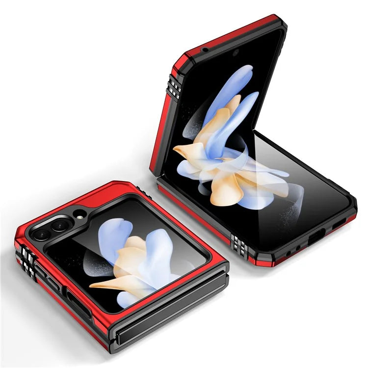 Armor Series For Samsung Galaxy Z Flip6 5G Case Ring Kickstand PC+TPU Phone Cover