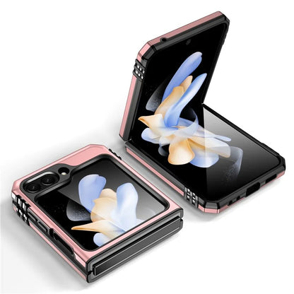 Armor Series For Samsung Galaxy Z Flip6 5G Case Ring Kickstand PC+TPU Phone Cover