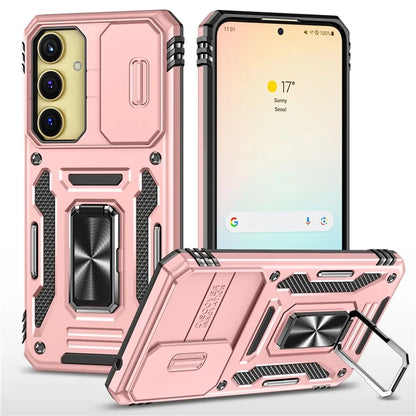Armor Series For Samsung Galaxy A25 5G (Global) (161.0 x 76.5 x 8.3mm) Case PC+TPU Phone Cover  Lens Privacy Protection