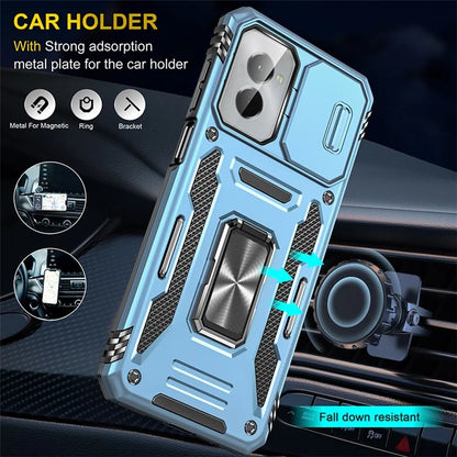 Armor Series For Motorola Moto G Stylus 5G (2024) Case PC+TPU Lens Protection Kickstand Phone Cover