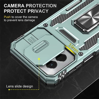 Armor Series For Motorola Moto G Stylus 5G (2024) Case PC+TPU Lens Protection Kickstand Phone Cover