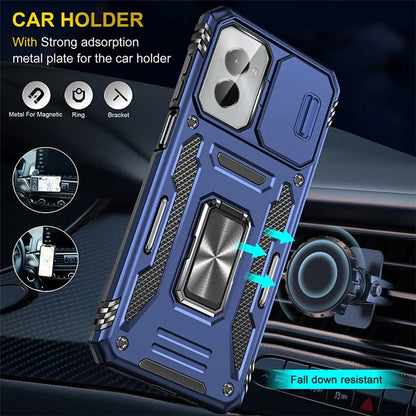 Armor Series For Motorola Moto G Stylus 5G (2024) Case PC+TPU Lens Protection Kickstand Phone Cover