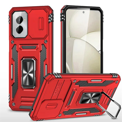 Armor Series For Motorola Moto G Stylus 5G (2024) Case PC+TPU Lens Protection Kickstand Phone Cover