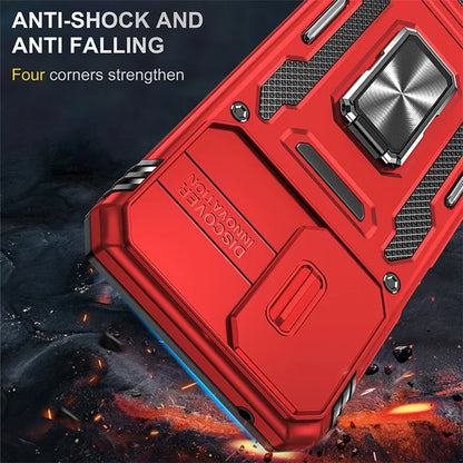 Armor Series For Motorola Moto G Stylus 5G (2024) Case PC+TPU Lens Protection Kickstand Phone Cover