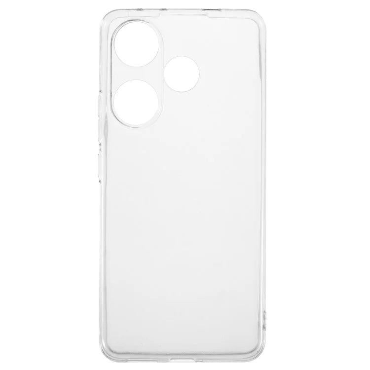 For Xiaomi Redmi Turbo 3 5G / Poco F6 5G Clear Case Non-Slip TPU Watermark-Free Glossy Phone Cover