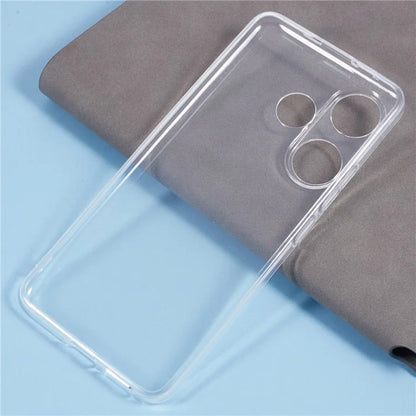 For Xiaomi Redmi Turbo 3 5G / Poco F6 5G Clear Case Non-Slip TPU Watermark-Free Glossy Phone Cover