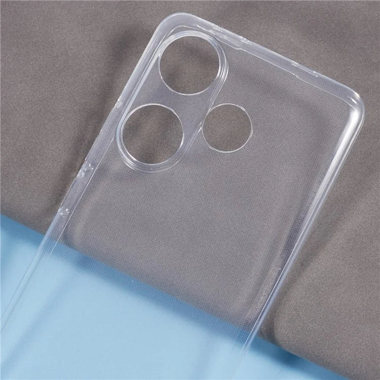 For Xiaomi Redmi Turbo 3 5G / Poco F6 5G Clear Case Non-Slip TPU Watermark-Free Glossy Phone Cover
