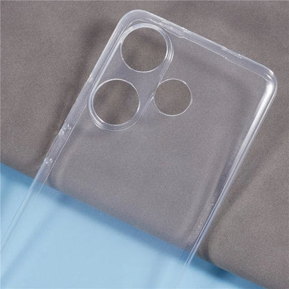 For Xiaomi Redmi Turbo 3 5G / Poco F6 5G Clear Case Non-Slip TPU Watermark-Free Glossy Phone Cover