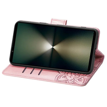 For Sony Xperia 1 VI Case Butterfly Pattern PU Leather Flip Phone Cover