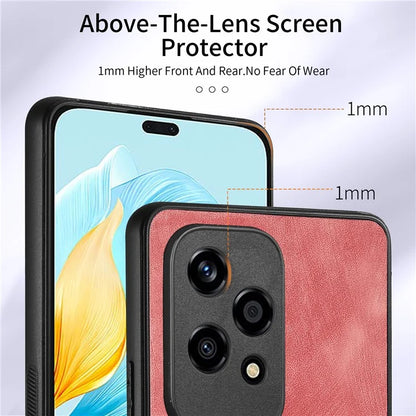 D2 for Honor 200 Lite Case Card Slots Retro PU+TPU Cover with Kickstand
