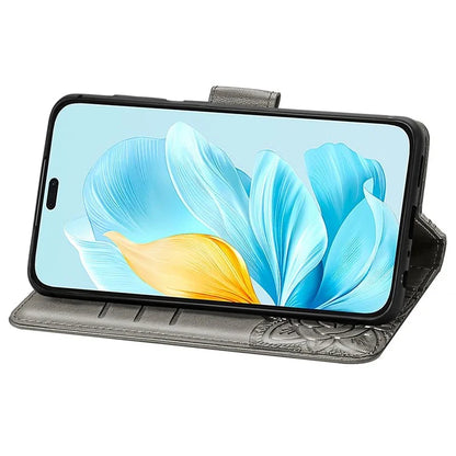 For Honor 200 Lite Case Butterfly Imprinted PU Leather Wallet Wholesale Phone Cover