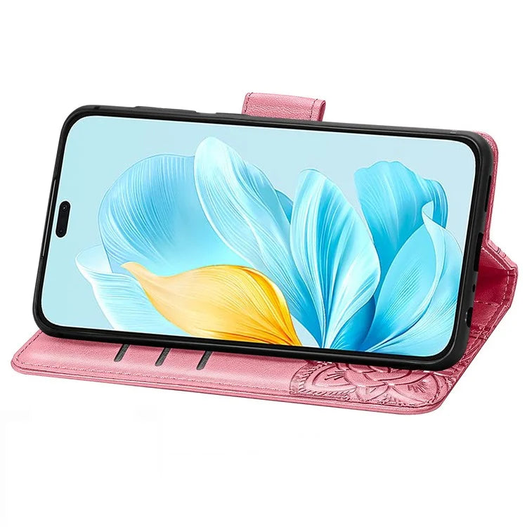 For Honor 200 Lite Case Butterfly Imprinted PU Leather Wallet Wholesale Phone Cover