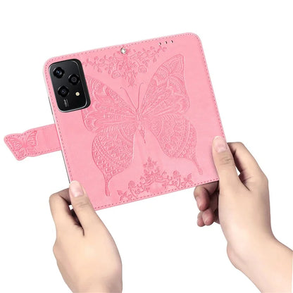 For Honor 200 Lite Case Butterfly Imprinted PU Leather Wallet Wholesale Phone Cover