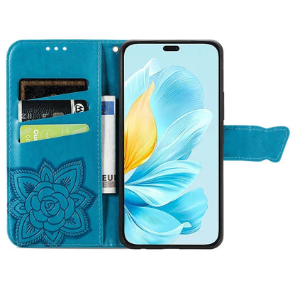 For Honor 200 Lite Case Butterfly Imprinted PU Leather Wallet Wholesale Phone Cover