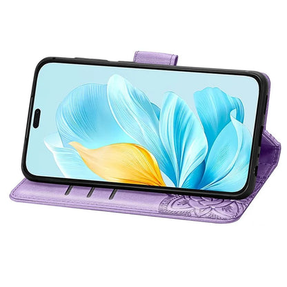 For Honor 200 Lite Case Butterfly Imprinted PU Leather Wallet Wholesale Phone Cover