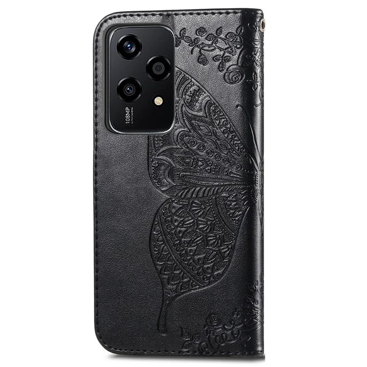 For Honor 200 Lite Case Butterfly Imprinted PU Leather Wallet Wholesale Phone Cover