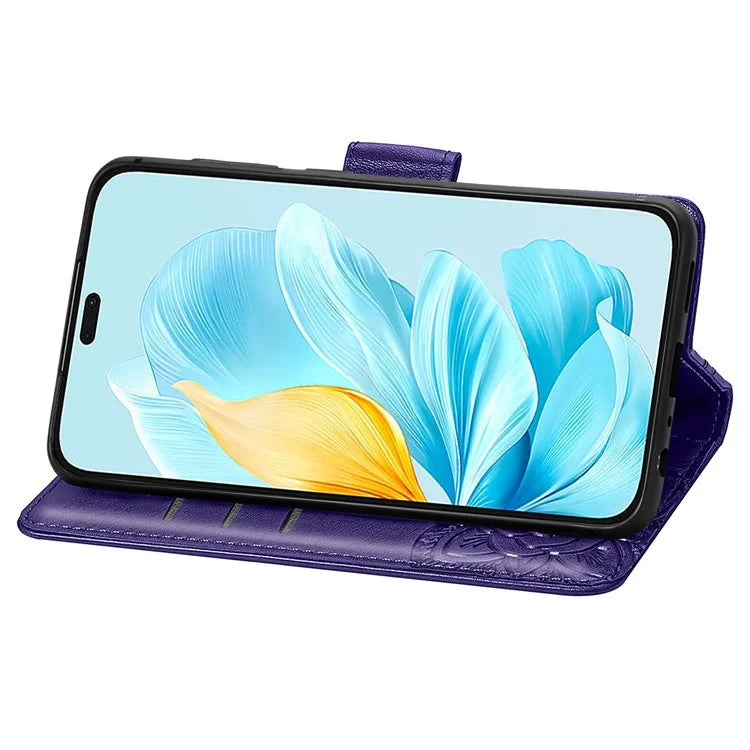 For Honor 200 Lite Case Butterfly Imprinted PU Leather Wallet Wholesale Phone Cover
