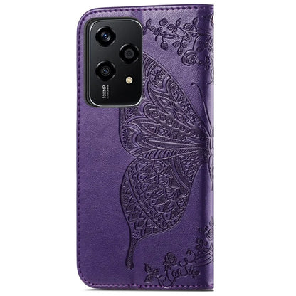 For Honor 200 Lite Case Butterfly Imprinted PU Leather Wallet Wholesale Phone Cover