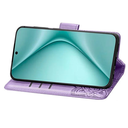 For Huawei Pura 70 Case Card Holders Butterfly Pattern PU Leather Phone Cover