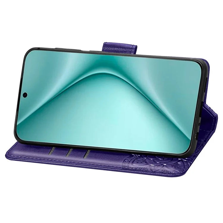 For Huawei Pura 70 Case Card Holders Butterfly Pattern PU Leather Phone Cover