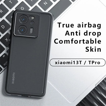 For Xiaomi Redmi K60 Ultra / 13T / 13T Pro Case PC+TPU Slim Matte Texture Phone Cover