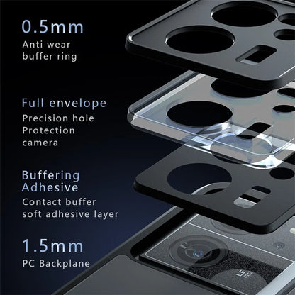 For Xiaomi Redmi K60 Ultra / 13T / 13T Pro Case PC+TPU Slim Matte Texture Phone Cover