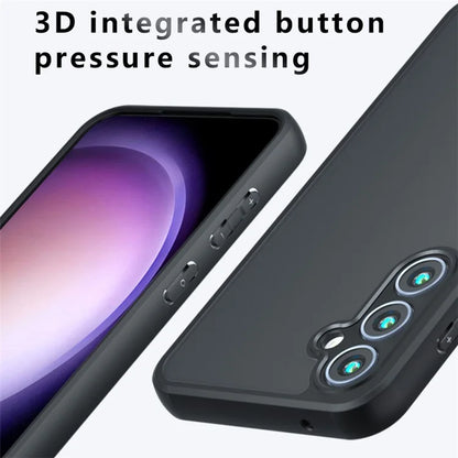 For Samsung Galaxy A15 4G / A15 5G Matte Case Airbag Corner Protection PC+TPU Phone Cover