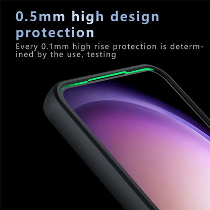 For Samsung Galaxy A15 4G / A15 5G Matte Case Airbag Corner Protection PC+TPU Phone Cover