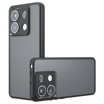For Xiaomi Redmi Note 13 Pro 5G / Poco X6 5G Case PC+TPU Airbag Protection Frosted Phone Cover