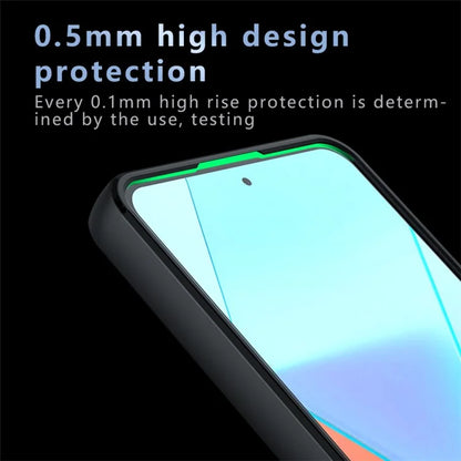 For Xiaomi Redmi Note 13 Pro 5G / Poco X6 5G Case PC+TPU Airbag Protection Frosted Phone Cover