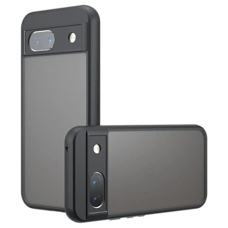 For Google Pixel 8a Case Matte Finish PC+TPU Hybrid Phone Cover