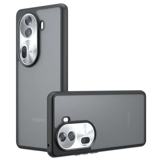 For Oppo Reno11 Pro 5G (Global) Case Airbag Corners Shockproof PC+TPU Matte Phone Cover