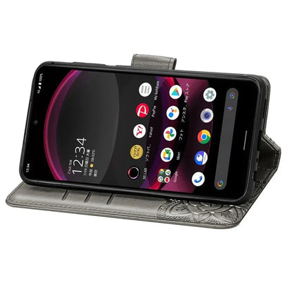 For Sharp Aquos R8 Pro Case Purse Card Holders Butterfly Pattern PU Leather Phone Cover