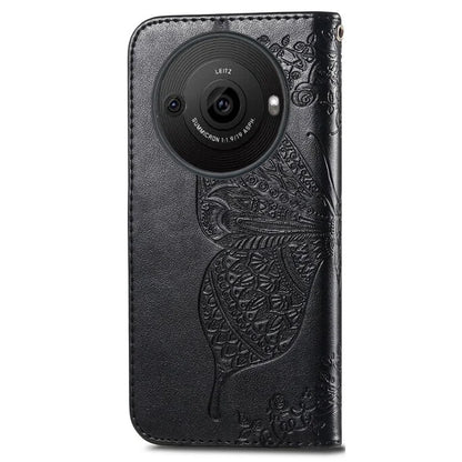 For Sharp Aquos R8 Pro Case Purse Card Holders Butterfly Pattern PU Leather Phone Cover