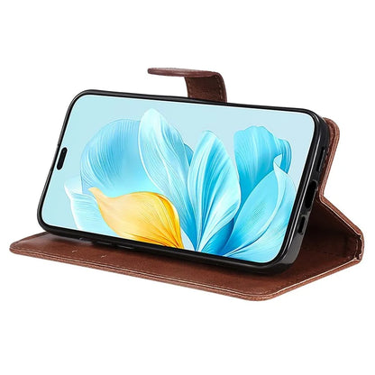 KT Leather Series-2 for Honor 200 Lite Case Folio Shockproof Solid Color Phone Cover